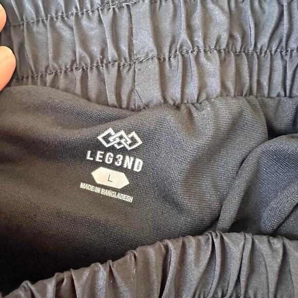 Womens Shorts Large Black NWT Sports Running Workout Beachy Vacation - Picture 8 of 8